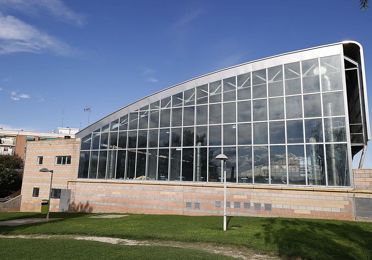 Piscina cubierta de Catarroja, en una imagen de hace unos días.