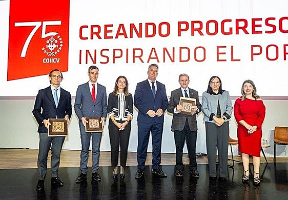 Los premiados.