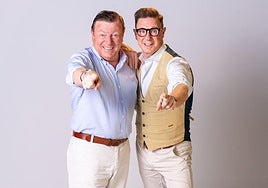 César y Jorge Cadaval son 'Los Morancos'.