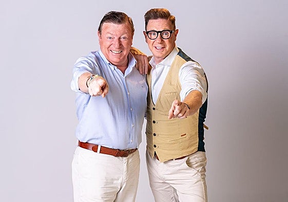 César y Jorge Cadaval son 'Los Morancos'.