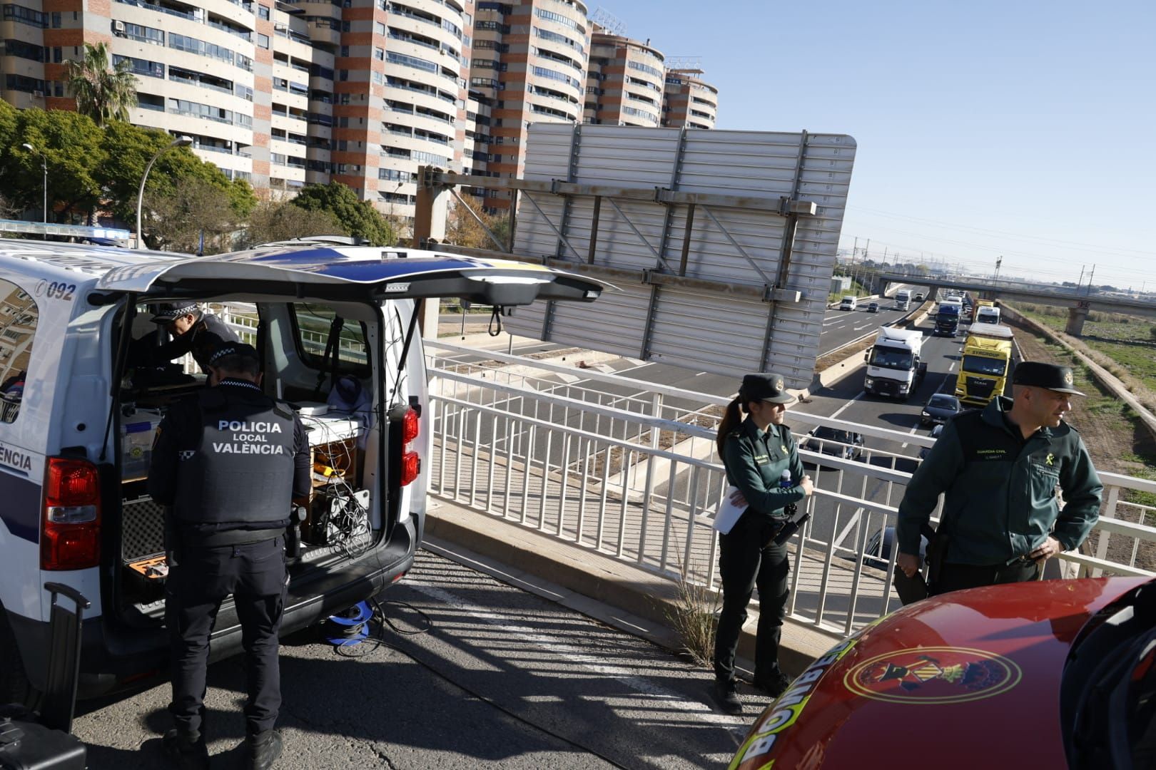 Simulacro de inundación en La Torre