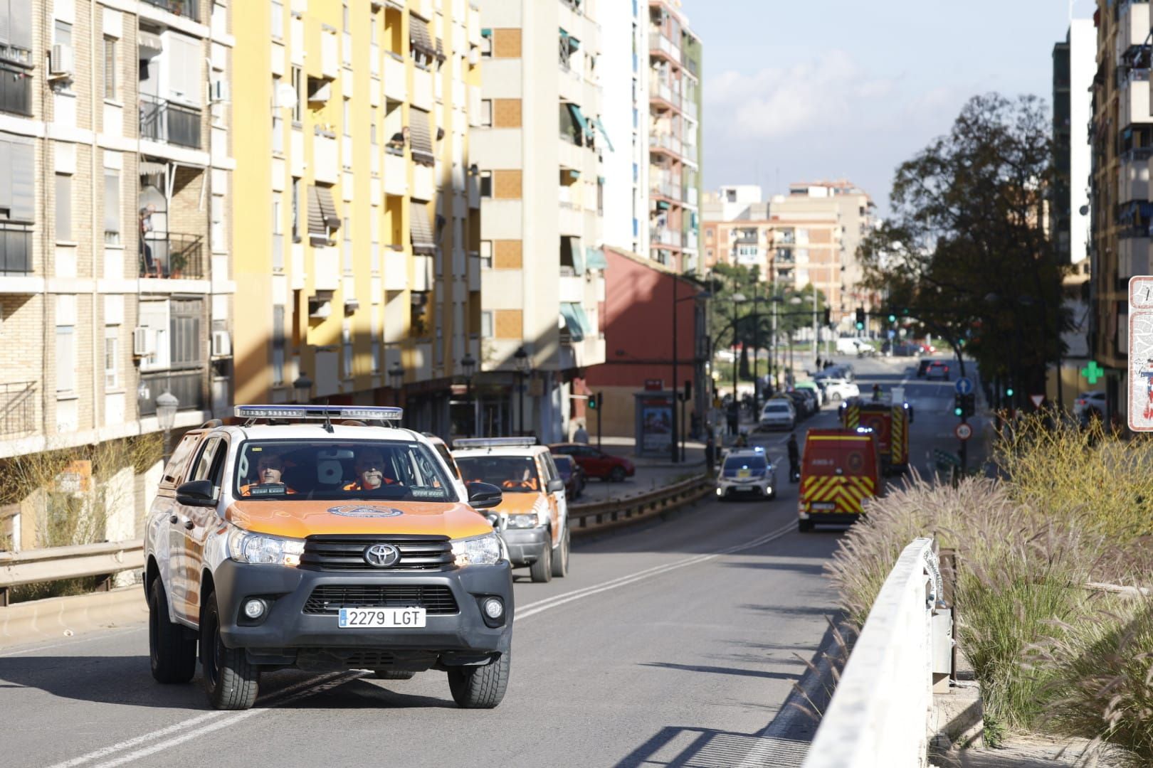 Simulacro de inundación en La Torre