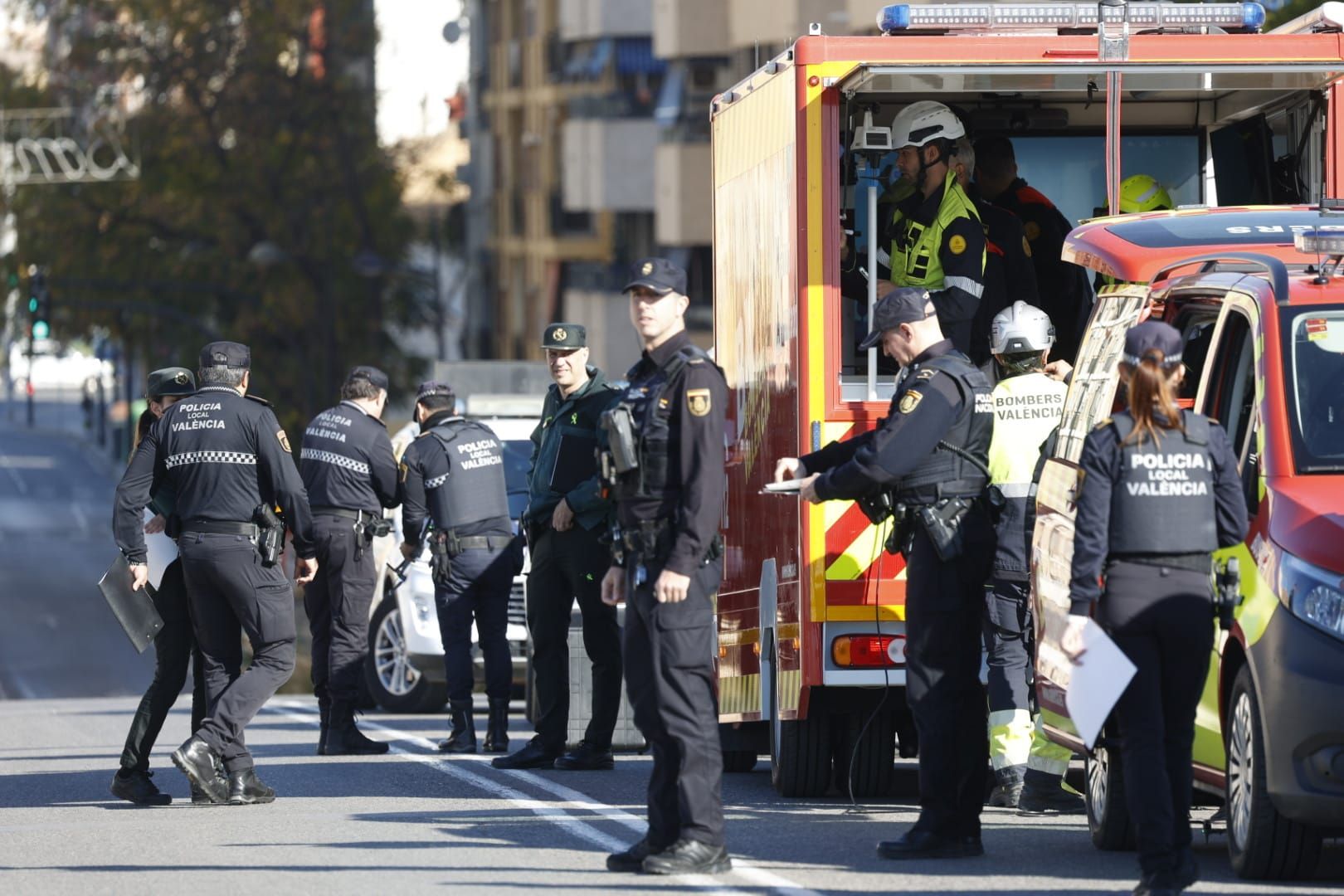 Simulacro de inundación en La Torre