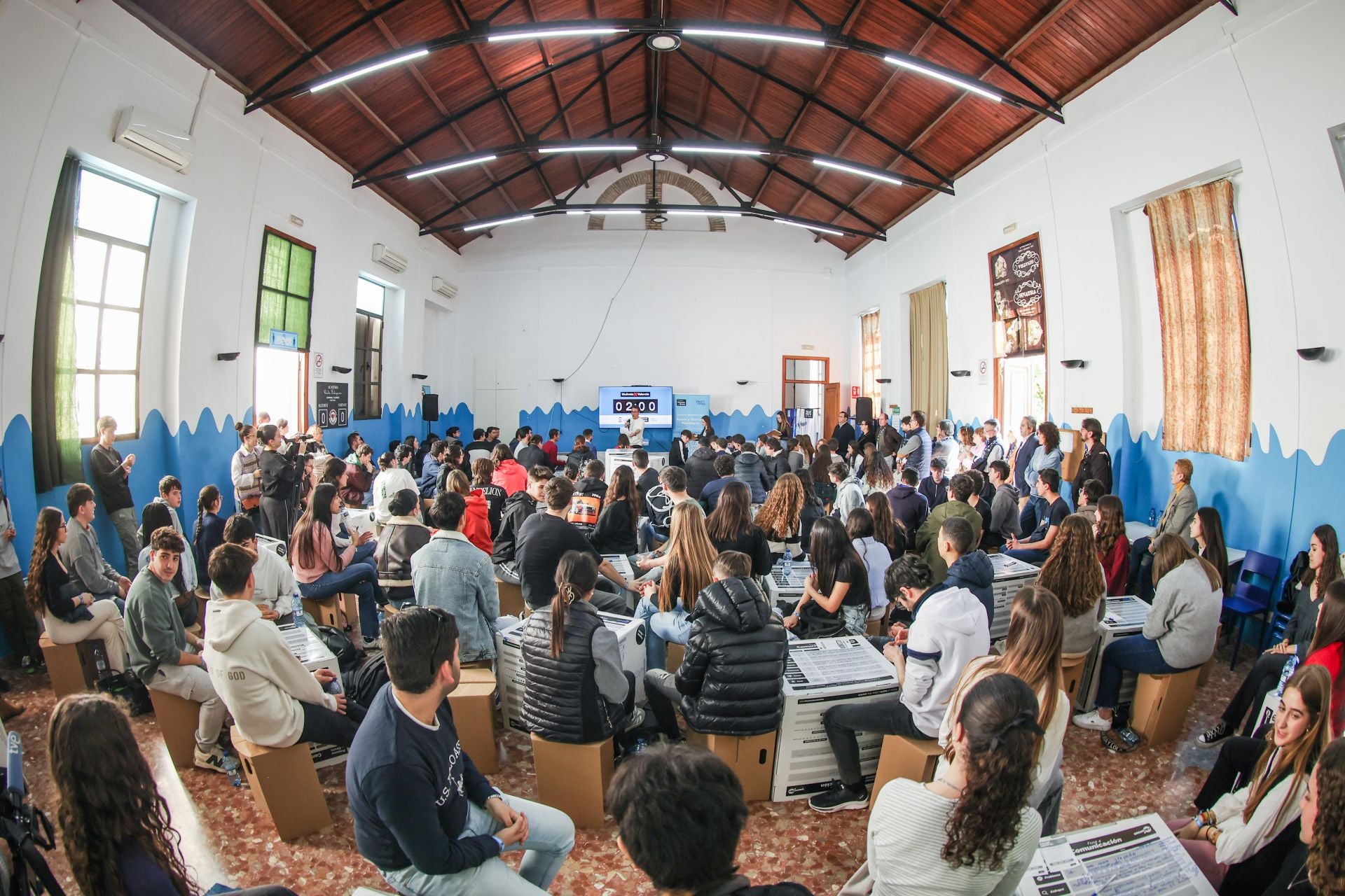 Una de las actividades realizadas por la Fundación Princesa de Girona.