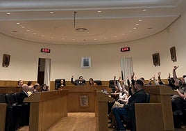 Pleno del Ayuntamiento de Paterna.