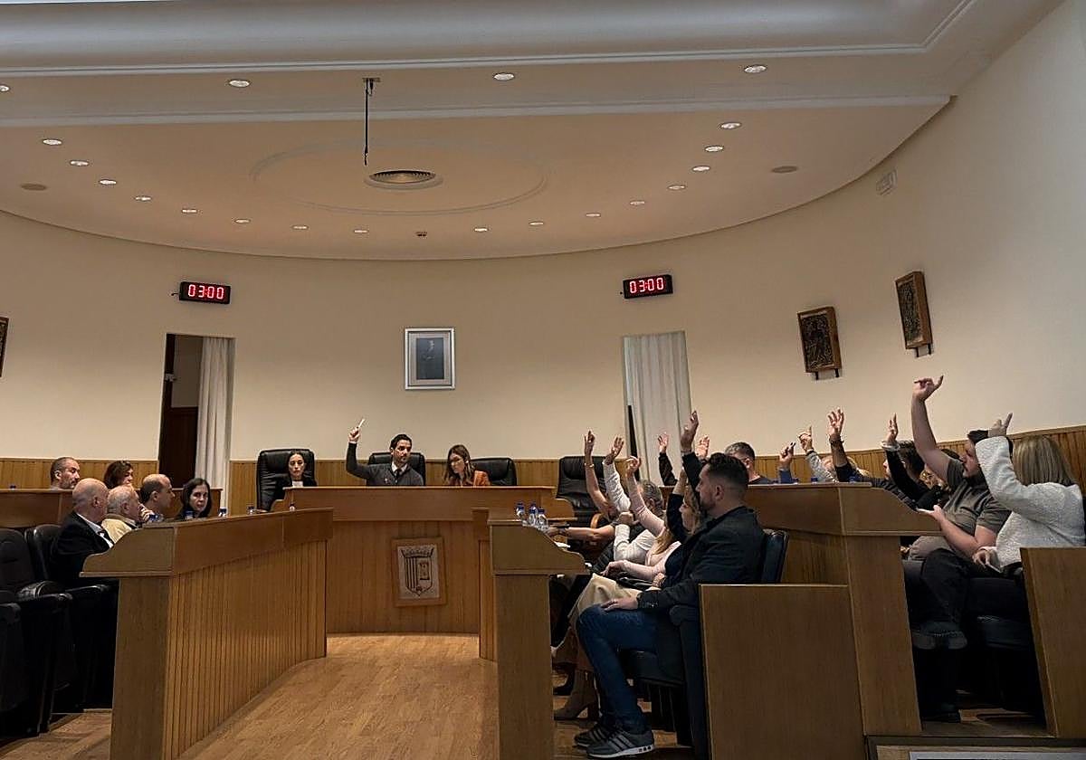 Pleno del Ayuntamiento de Paterna.
