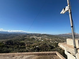 Una de las cámaras instaladas.