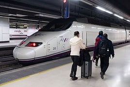 Un tren AVE de Renfe.