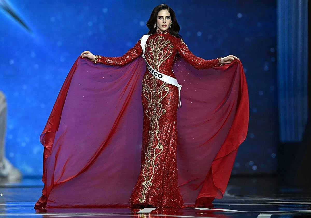 Fátima Bosch, miss México y Miss Universe.