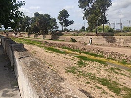 Río Magro en Algemesí donde se colocarán cámaras para controlar el caudal.