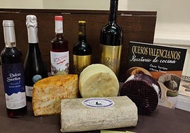 Vinos de Santa Catalina del Mañán y quesos de Formatgers CV.