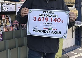 Premio millonario en la Bonoloto. Imagen de archivo.