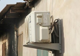 Aire acondicionado en una imagen de archivo.