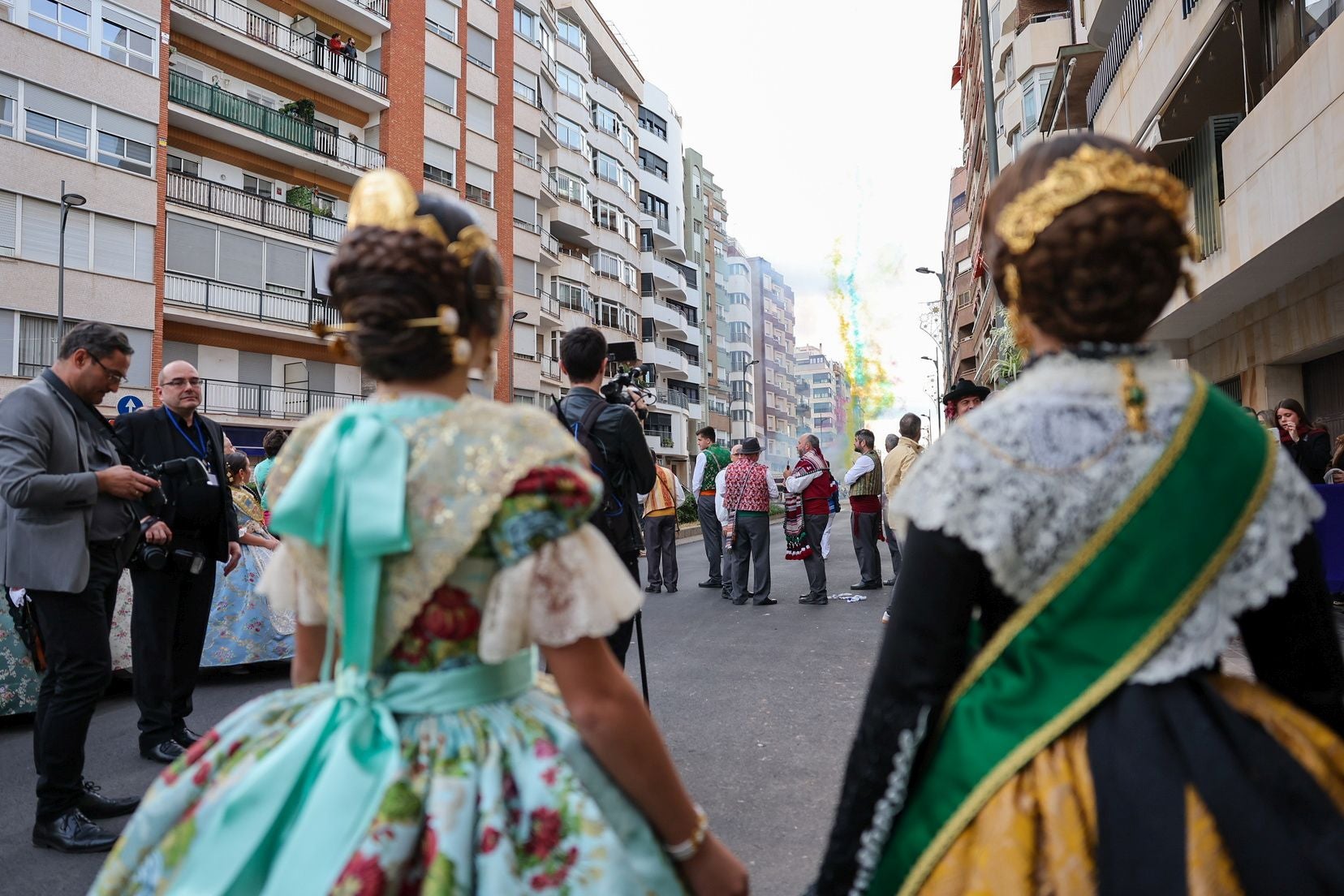 Así ha sido la visita de la fallera mayor infantil de Valencia a Burriana