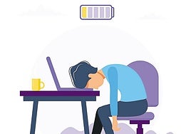 Imagen de archivo 'burnout'.