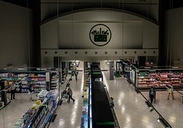 Un supermercado de Mercadona, en una imagen de archivo.