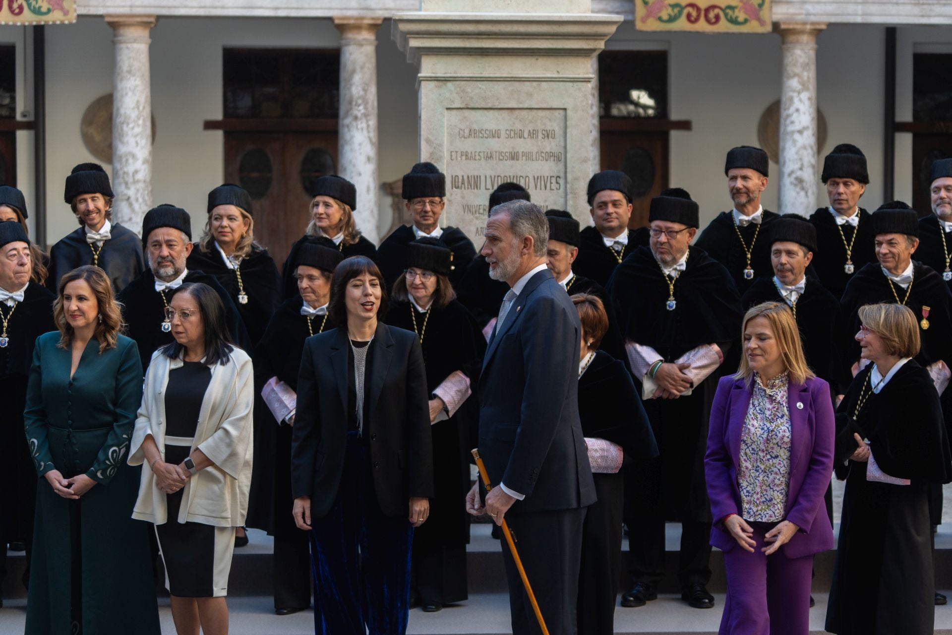 El Rey preside en Valencia el acto de apertura del curso universitario