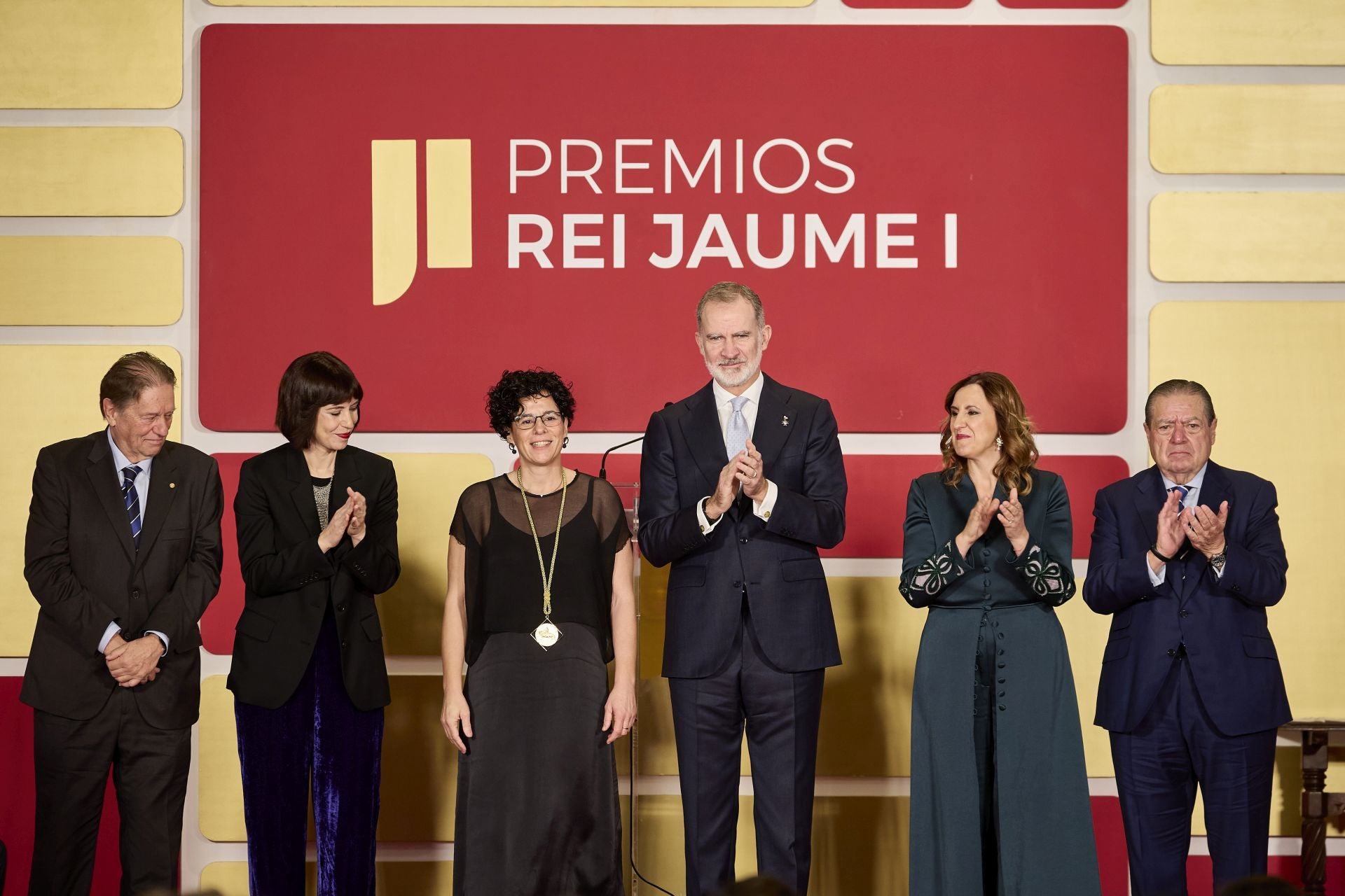 Fotos de la entrega de premios de los Jaume I en la Lonja de Valencia