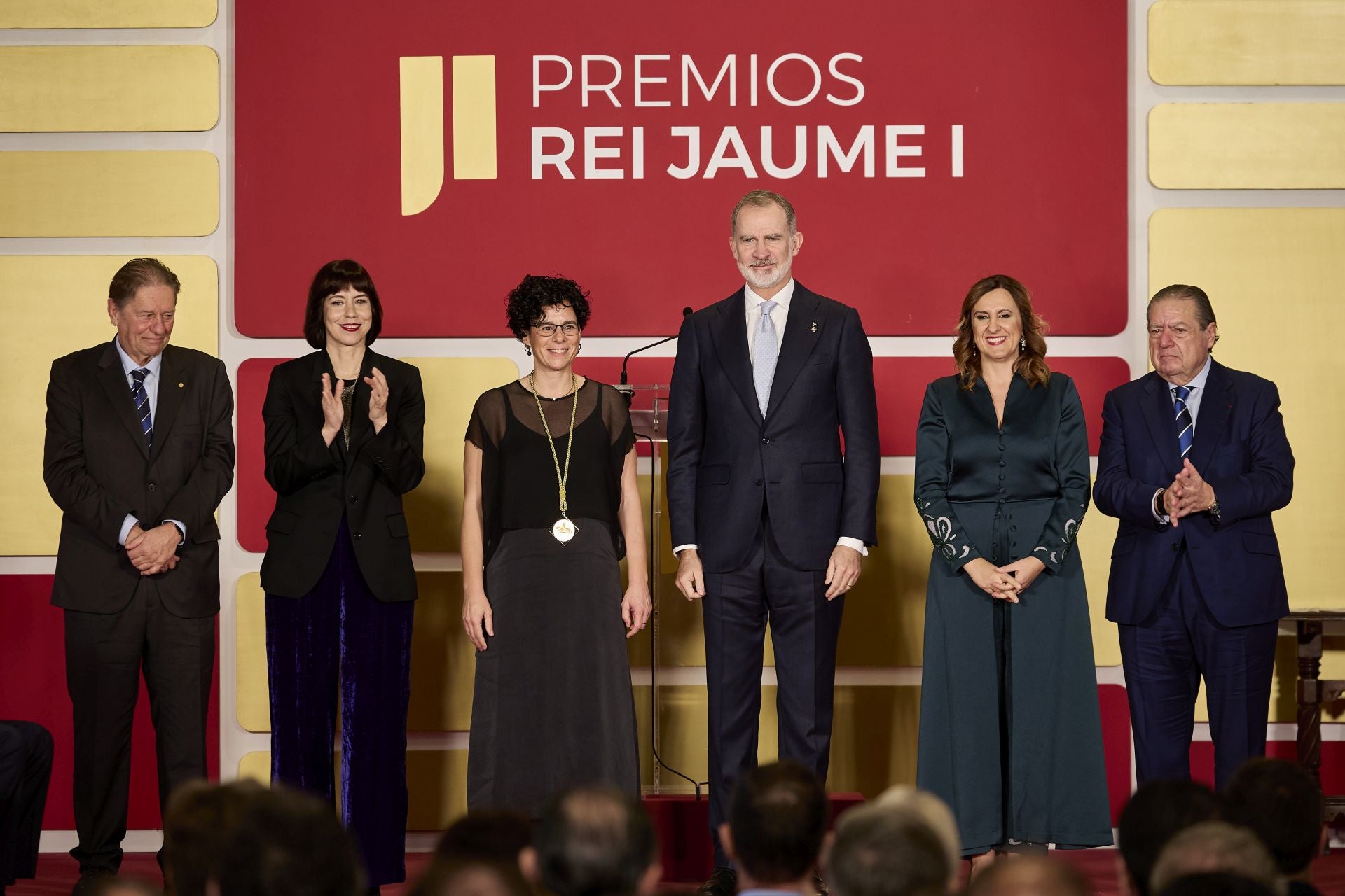 Fotos de la entrega de premios de los Jaume I en la Lonja de Valencia