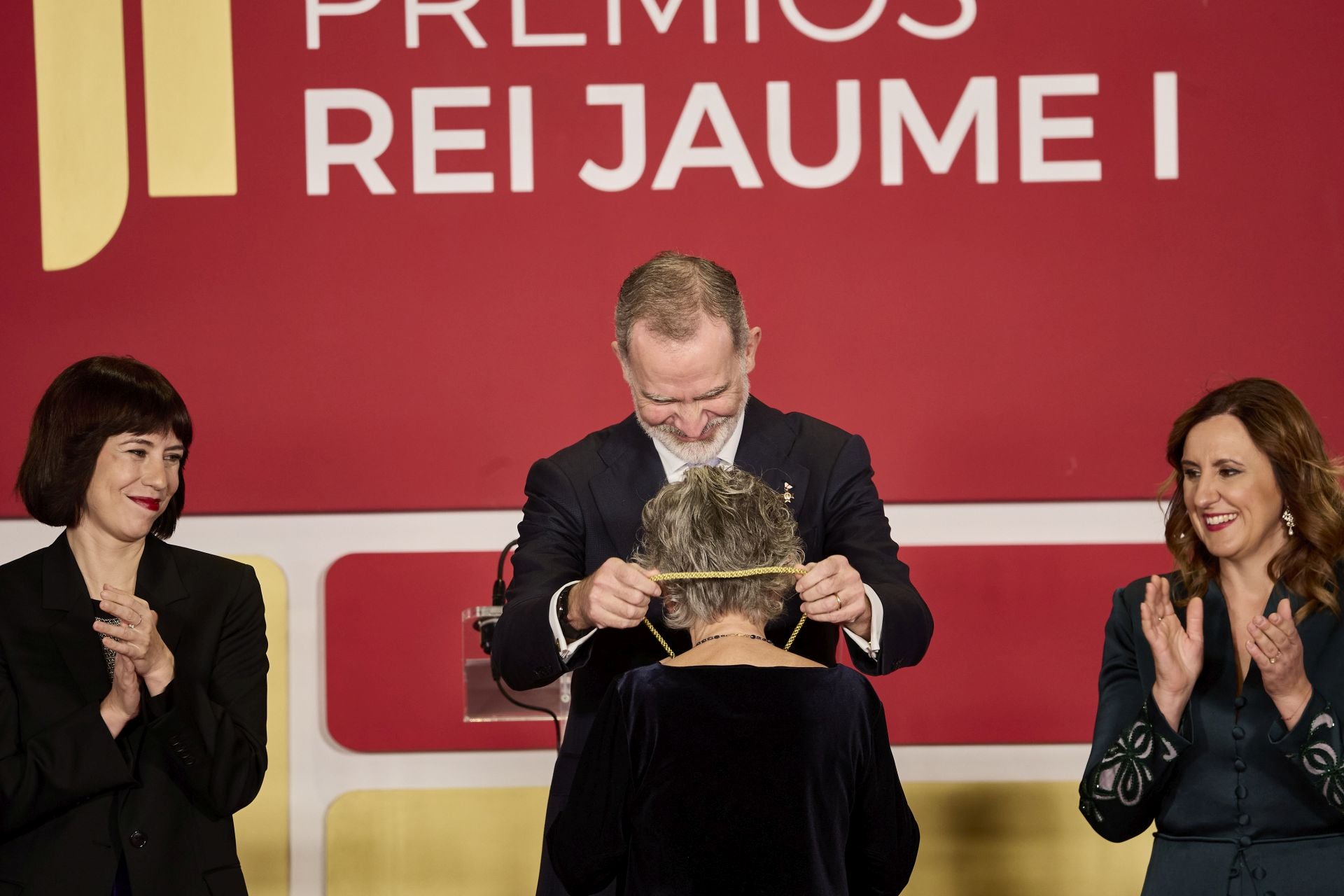 Fotos de la entrega de premios de los Jaume I en la Lonja de Valencia