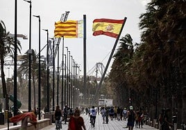 Viento en Valencia.