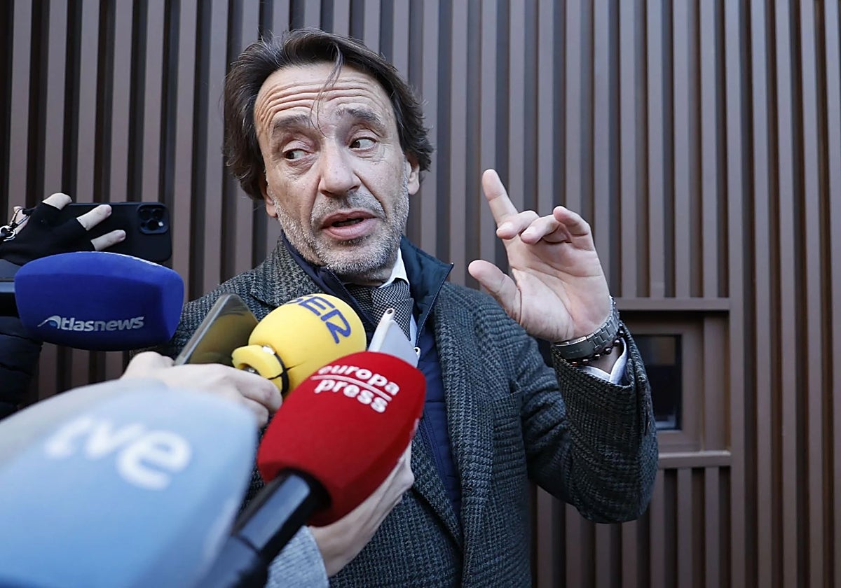 Cuenca, a su llegada a los juzgados este miércoles.