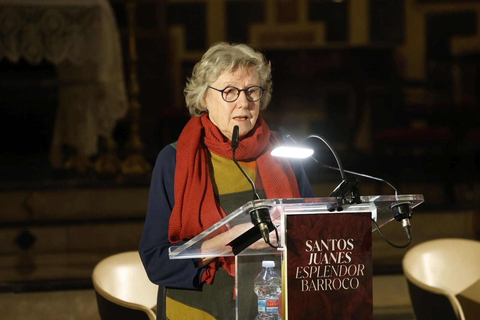 Fotos de la presentación de la restauración pictórica y arquitectónica de la iglesia de los Santos Juanes