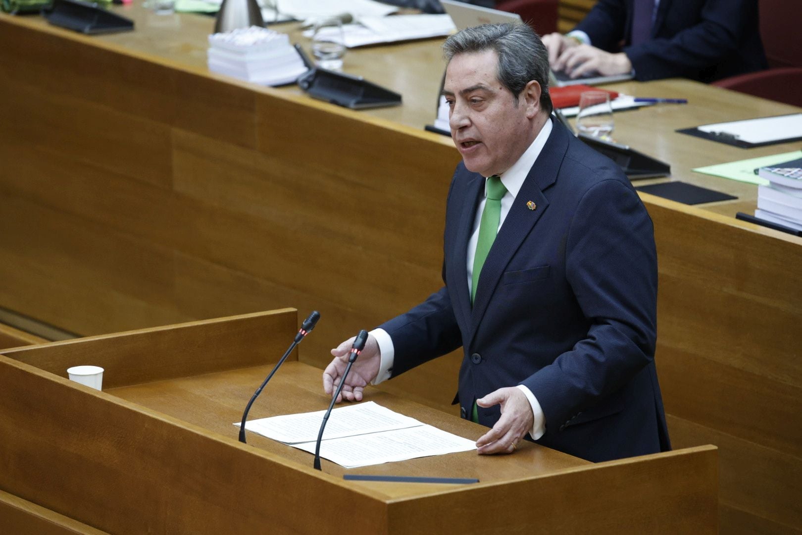 Fotos del debate de investidura de Juanfran Pérez Llorca como presidente de la Generalitat