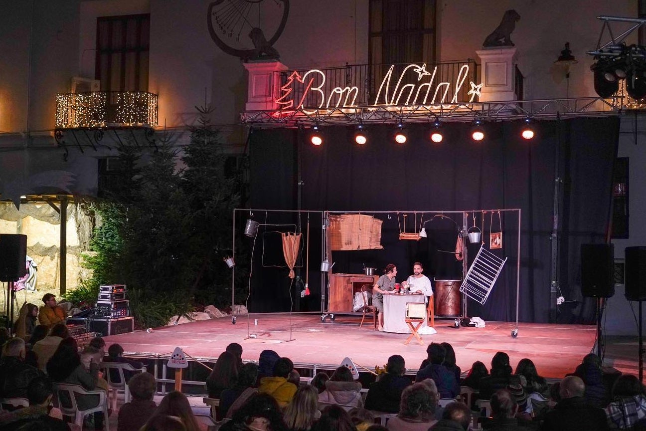 Una de las actividades navideñas en Ontinyent celebrada el año pasado.
