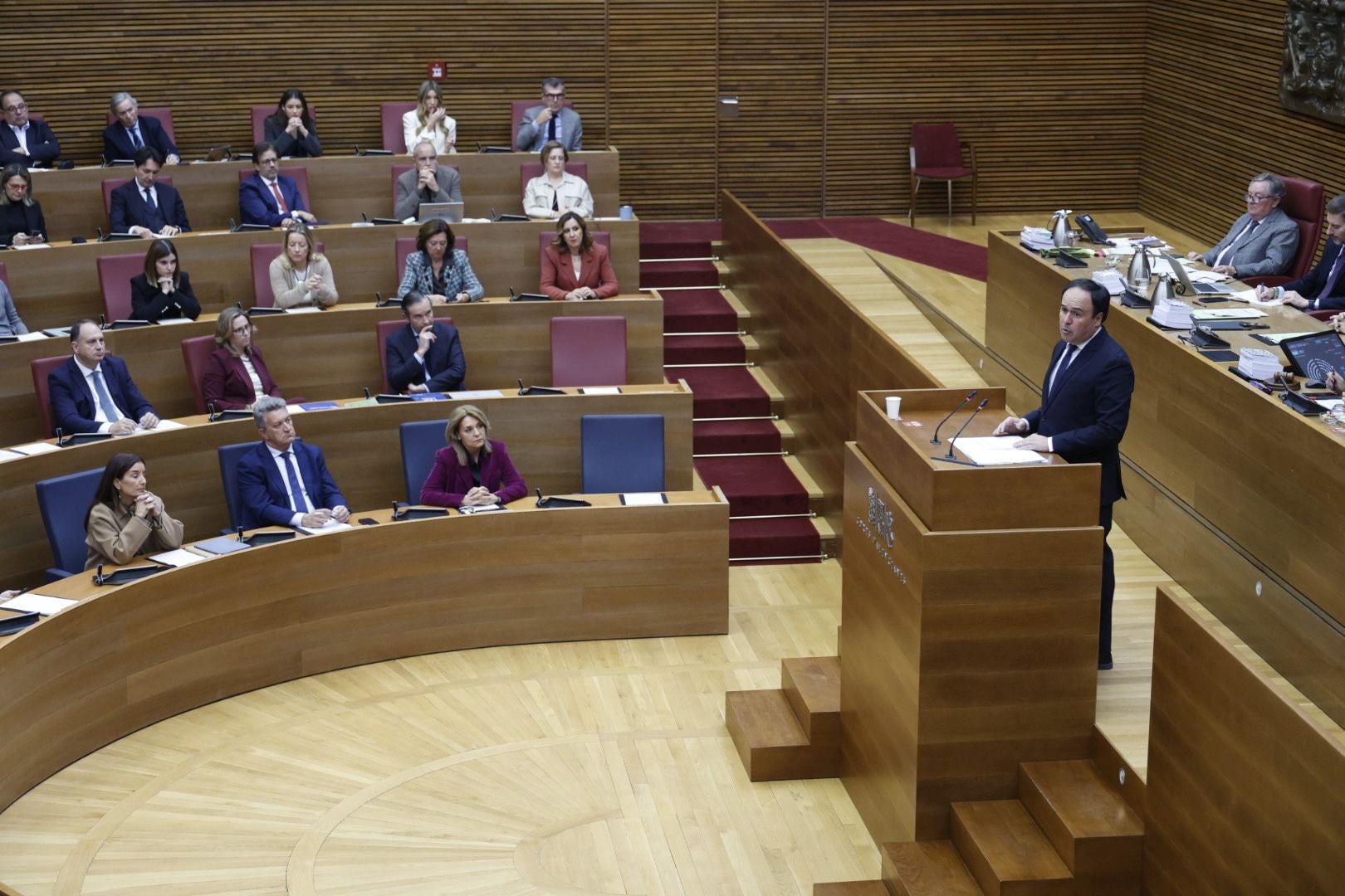 Fotos del debate de investidura de Juanfran Pérez Llorca como presidente de la Generalitat