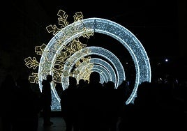 Fuenlabrada enciende la Navidad (fotografía de archivo).