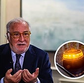 Montaje con Pere Navarro y la baliza V-16