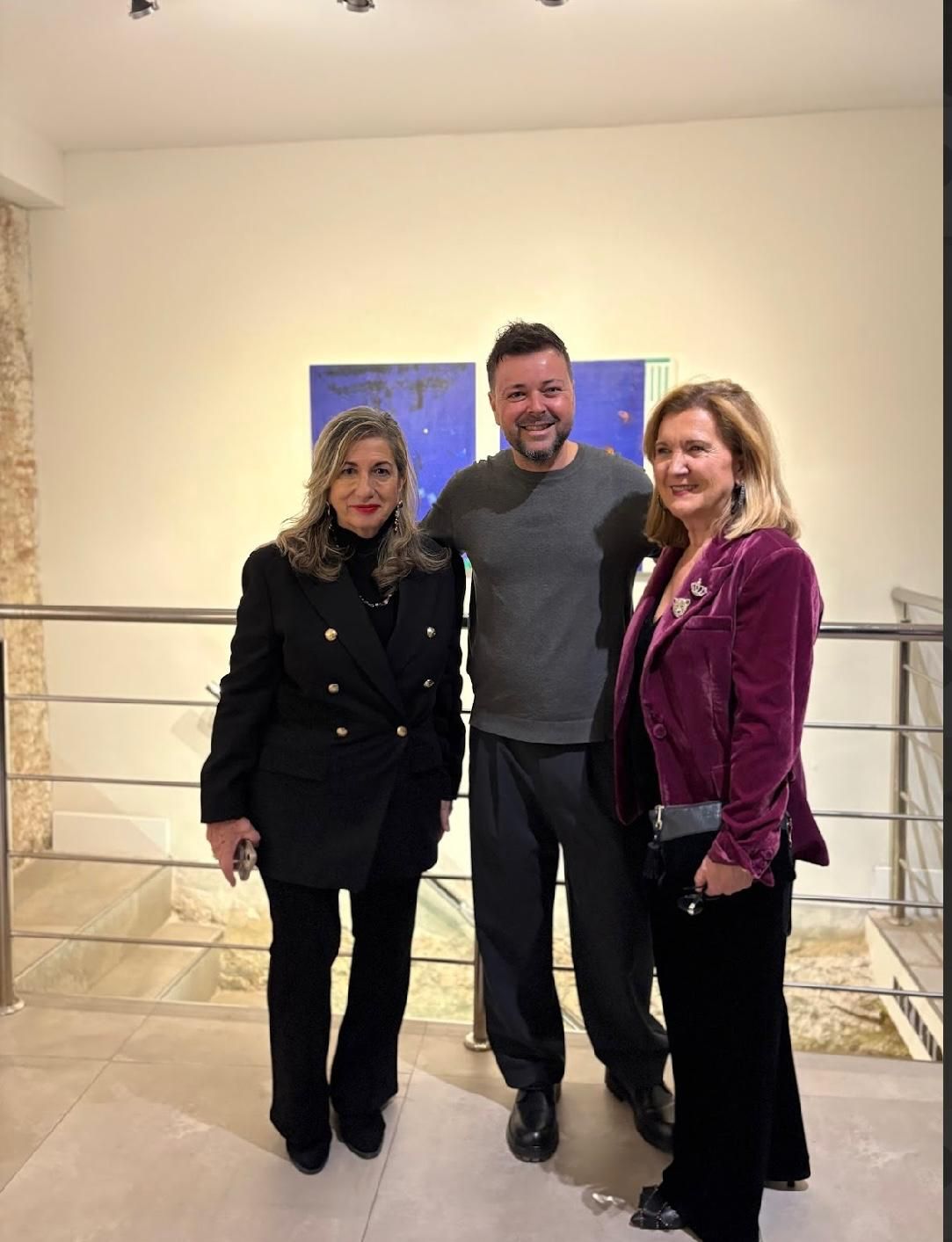 Sara Joudí, Carlos Sebastiá y Teresa Nuez.