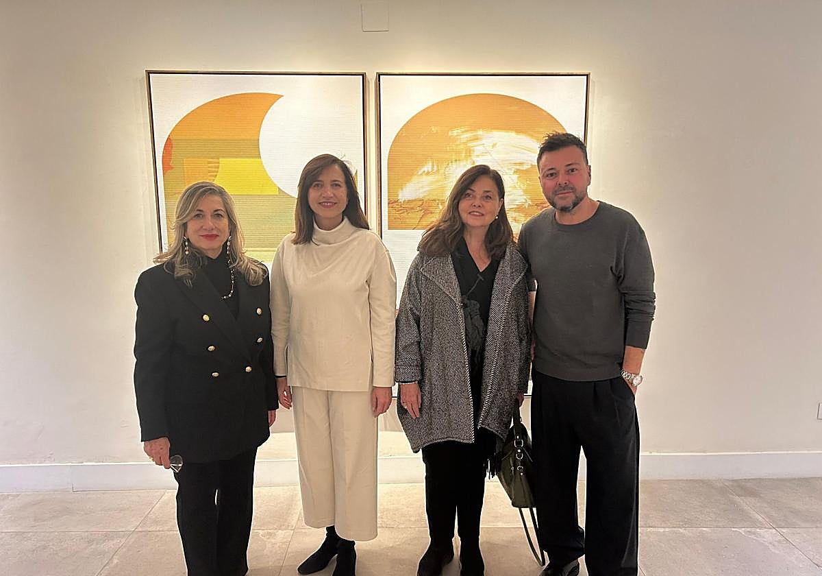 Sara Joudi recibe a Carlos Sebastiá por todo lo alto