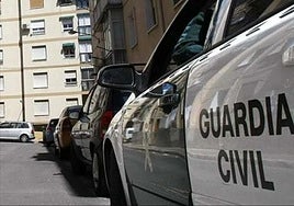 Un vehículo de la Guardia Civil.