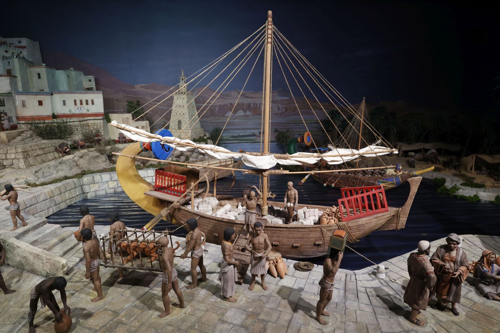 Presentación del Belen monumental del Centro Cultural Bancaixa