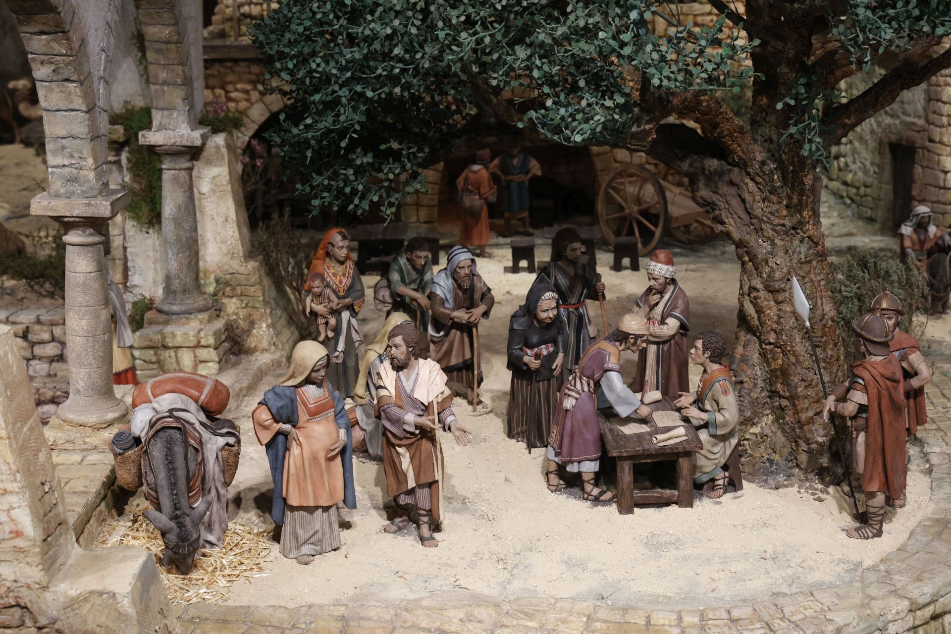 Presentación del Belen monumental del Centro Cultural Bancaixa