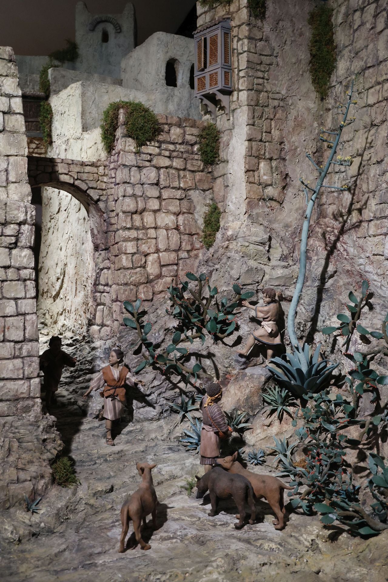 Presentación del Belen monumental del Centro Cultural Bancaixa