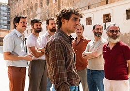 Miguel Herrán en 'Modelo 77'.