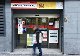 Una oficina del SEPE en una imagen de archivo.