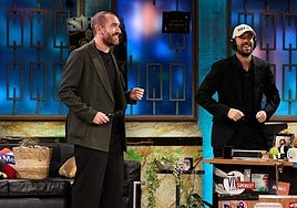 Jorge Ponce y David Broncano en el programa de este lunes.