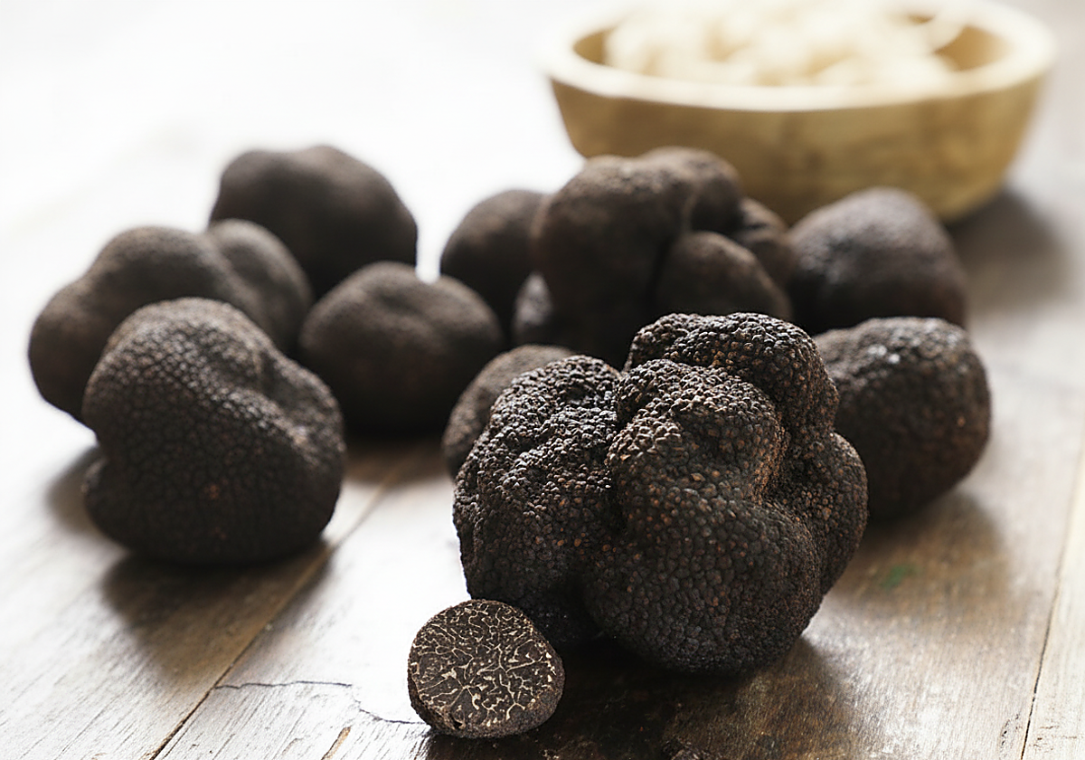 La trufa negra de Teruel.