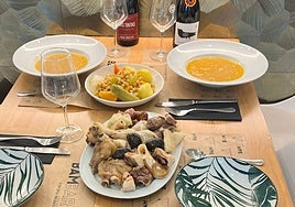 Puchero valenciano en Bambar.