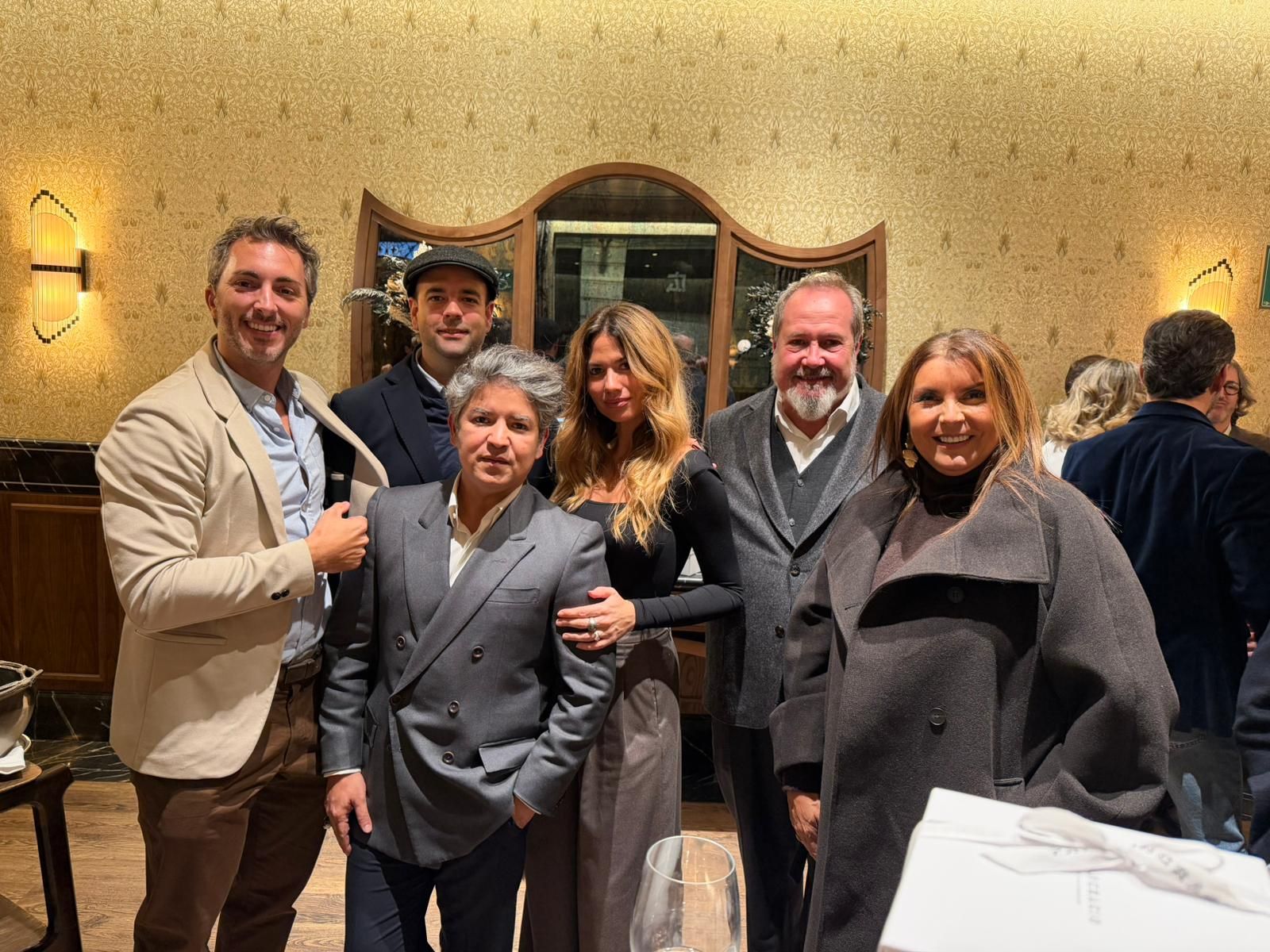 Vicente Marzal, Omar Ortiz, Malén Burgos, Alejandro Gracia y Samantha Semur 