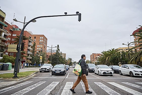 Cámaras instaladas recientemente antes de aprobar la Zona de Bajas Emsiones.