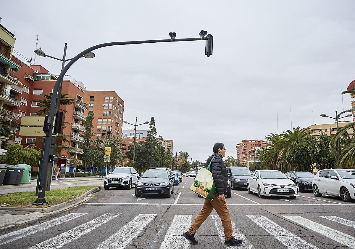 Cámaras instaladas recientemente antes de aprobar la Zona de Bajas Emsiones.