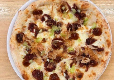 Así es 'Kaori Chan', la pizza de un restaurante de Valencia elegida como la mejor de España