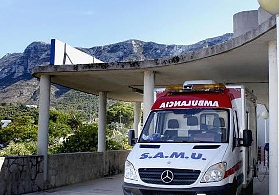 Ambulancia del SAMU.