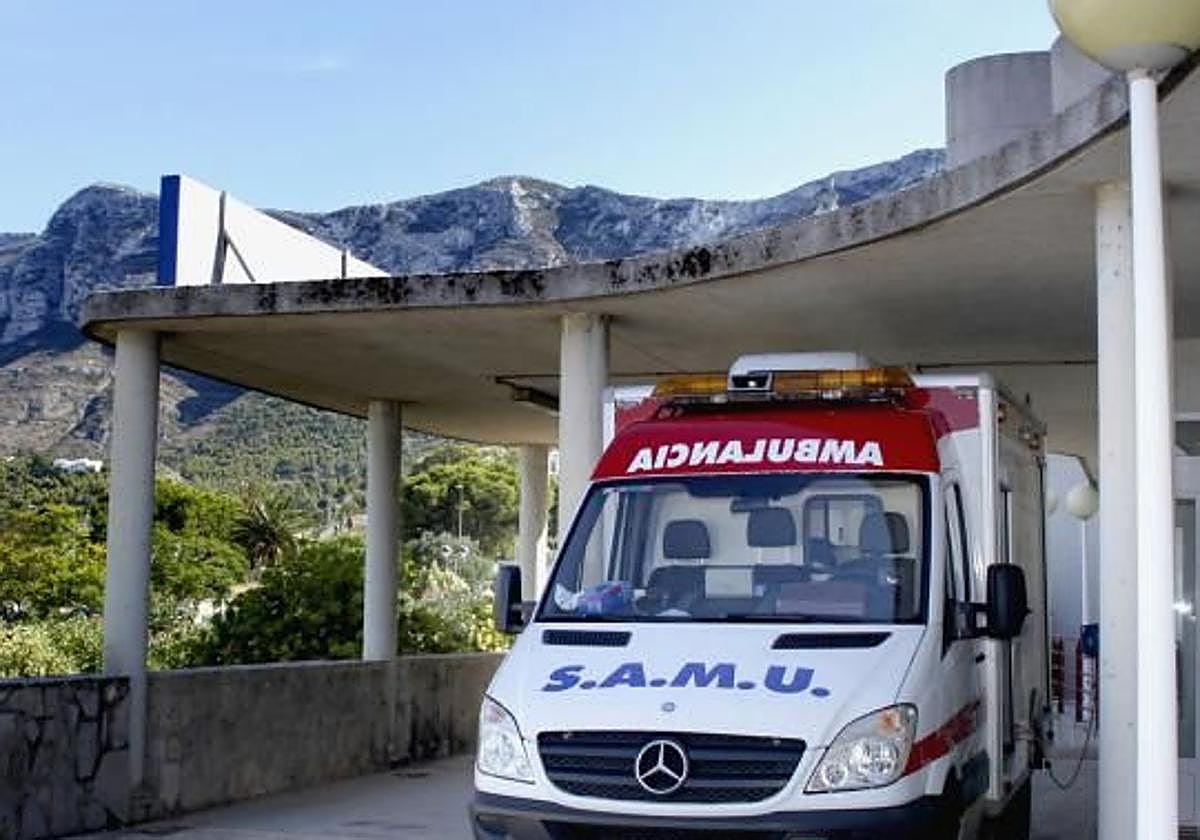 Ambulancia del SAMU.