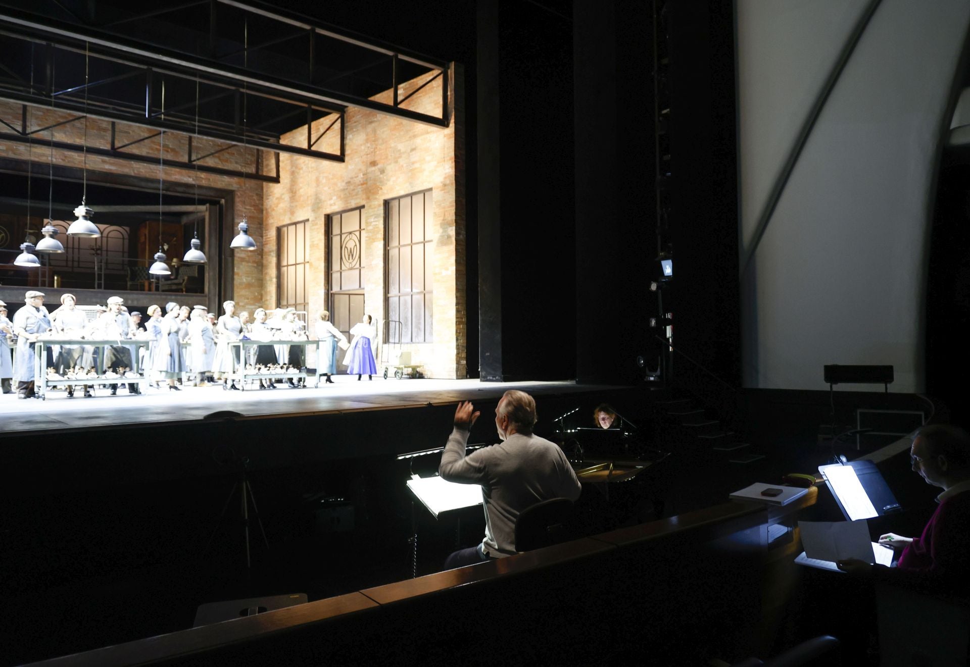 Todo listo para el estreno de &#039;Luisa Miller&#039; en Les Arts